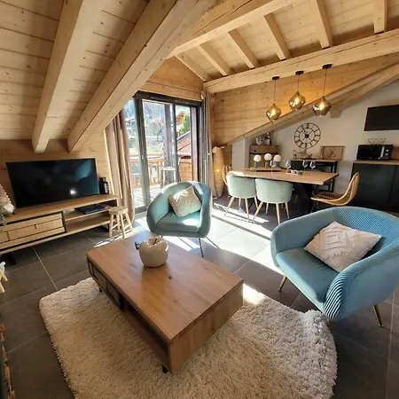 Sejour Cocooning Aux Gets: 3 Chambres, Balcon, Parking, Wi-fi - Fr-1-598-156 Les Gets