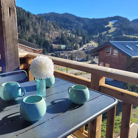 Apartment Sejour Cocooning Aux Gets: 3 Chambres, Balcon, Parking, Wi-fi - Fr-1-598-156 *